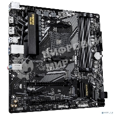 Материнская плата Gigabyte B550M DS3H R2, AM4, AMD B550, 4xDDR4, 4xSATA, 2xM.2, 1xPCIe 4.0 x16, 1xPCIe 3.0 x4, 1xPCIe 3.0 x1, 1xDP, 1xHDMI, 1x1Gb LAN, 4xUSB-A 5Gbps, 2xUSB-A 2.0, 3x3.5 мм, 7.1, mATX