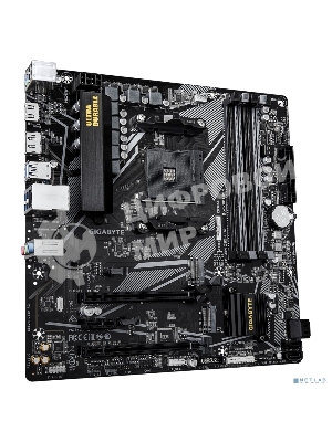 Материнская плата Gigabyte B550M DS3H R2, AM4, AMD B550, 4xDDR4, 4xSATA, 2xM.2, 1xPCIe 4.0 x16, 1xPCIe 3.0 x4, 1xPCIe 3.0 x1, 1xDP, 1xHDMI, 1x1Gb LAN, 4xUSB-A 5Gbps, 2xUSB-A 2.0, 3x3.5 мм, 7.1, mATX