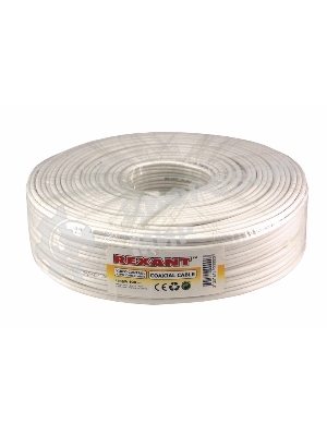 Кабель Rexant ККСВ-В+2х0,5 мм (бухта 100 м) белый