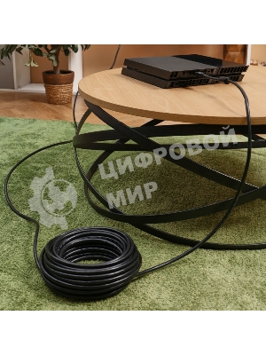 Кабель Rexant HDMI - HDMI 1.4, 20 м, Gold (PVC пакет)