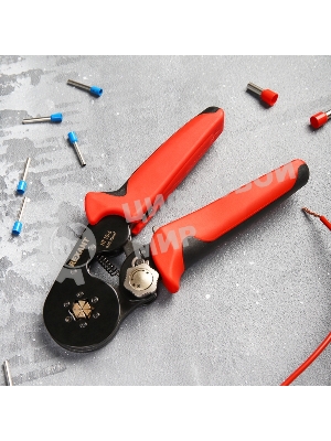 Кримпер Rexant HT 10-6 для обжима штыревых наконечников 0.08-10.0 мм с регулятором прижимного усилия