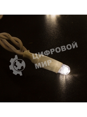Гирлянда Neon-night Нить 10м, с эффектом мерцания, белый ПВХ, 230В, теплый белый