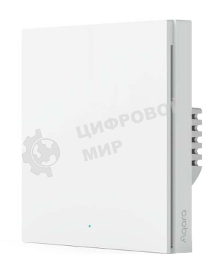 Выключатель умный Aqara Smart wall switch H1 ((with neutral, single rocker) WS-EUK03