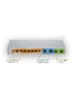 Коммутатор Zyxel XGS1210-12-ZZ0102F 8x1 Гбит/с 2x2.5 Гбит/с 2SFP+ управляемый