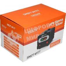 Напольный стабилизатор напряжения SMARTWATT AVR TOWER 500RF (140W - 260W, 500VA, 0.5 кВт, 50-60 Гц, розеток - 1, LED-дис