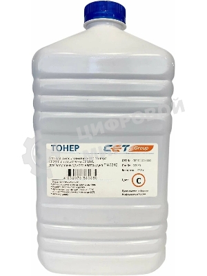 Тонер CET CE28-C голубой (бутылка 500гр.) для Konica Minolta Bizhub C258/308/368/227i/257i