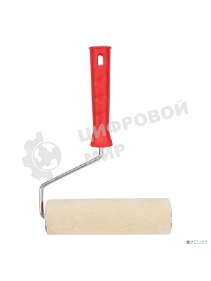 Валик Rexant велюр, ворс 5 мм, ширина ролика 180 мм, Ø 42 мм, бюгель 6 мм