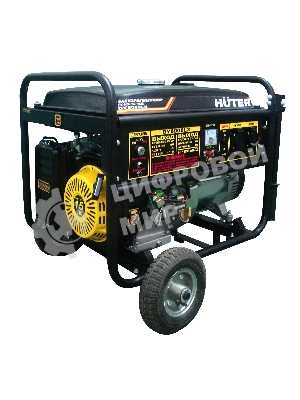 Электрогенератор бензиновый Huter DY8000LX, 7 кВт, 81 дБ, 76 кг