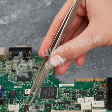 Пинцет прямой, узкий Rexant 140 мм Airy (блистер)