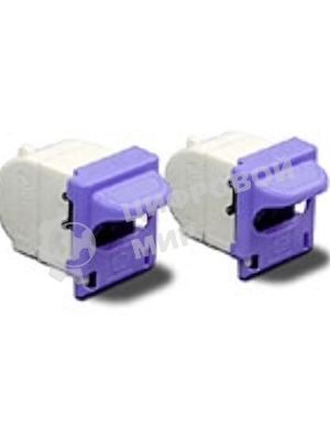 Картридж со скрепками HP Q7432A, комплект 2 картриджа по 1500 скрепок, для LJ M2727/M3035/3390/3392/CM3530/M525/M575, (1500x2)