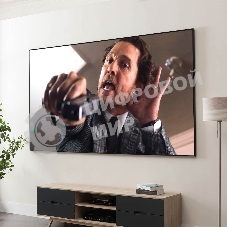 Экран Cinema S'OK Pro 16:9 163' настенно-потолочный, на раме, 360x200см, рама черная 1см, полотно серый HCG