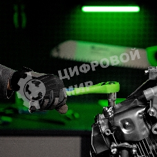 Ключ трещотка Сибртех двухкомпонентная рукоятка 1/2