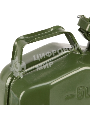 Канистра для топлива, металлическая, 5 литров Россия