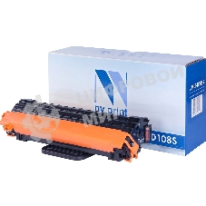 Картридж лазерный NVPrint совместимый Samsung MLT-D108S черный для ML-1640/1645/2240/2241 (1500k)