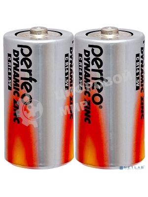 Батарейка Perfeo R14/2SH Dynamic Zinc