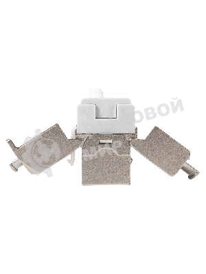 Модуль-вставка Keystone Jack RJ-45 ExeGate KJ-8P8C-SH-C5e-180-TL (Кат.5e, экранированная, 180 градусов, IDC Toolless (без инструмента))