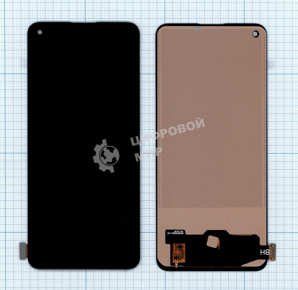 Дисплей для Realme 8, Realme 8 Pro (TFT) черный