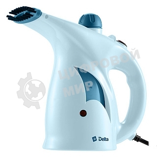 Отпариватель Delta DL-860Р серо-голубой, 800 Вт, 15±5 г/мин, 200 мл