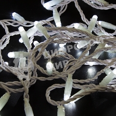 Гирлянда Neon-night Нить 10м, с эффектом мерцания, белый ПВХ, 230В, белый