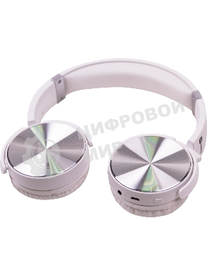 Беспроводные/проводные наушники Harper HB-217 белый, накладные, Bluetooth + проводной, складная конструкция, до 5 ч