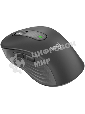 Мышь беспроводная Logitech Signature M650 графитовый, 4000 dpi, радиоканал, Bluetooth, USB, кнопки - 5