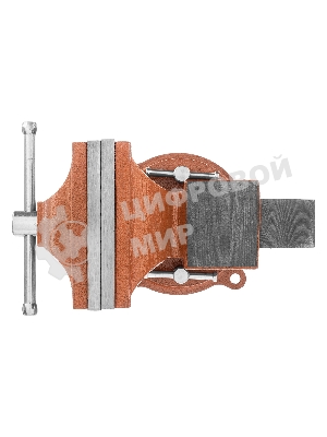 Тиски Sparta слесарные 125мм поворотные с наковальней