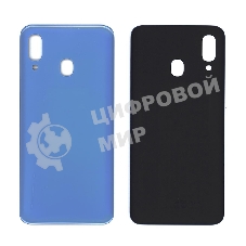 Задняя крышка для Samsung A405F Galaxy A40 (2019) голубой