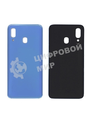 Задняя крышка для Samsung A405F Galaxy A40 (2019) голубой