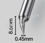 Жало для индукционных паяльников Fnirsi F245 HS02A-JS