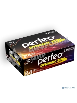 Батарейка Perfeo R14/2SH Dynamic Zinc