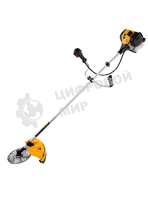 Триммер бензиновый Denzel DGT-430, 43см3, 2,5 л.с., неразъемная штанга, состоит из 2 частей