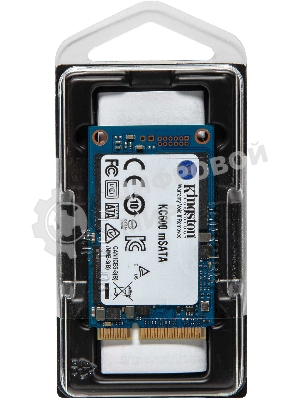 Накопитель SSD Kingston KC600, 1Tb, mSATA, R/W 550/520