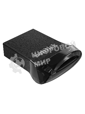 Флешка USB Sandisk CZ430 ULTRA FIT (SDCZ430-128G-G46), 128Gb, USB 3.1, R/W 130/40, черный