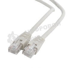 Патч-корд UTP Cablexpert PP6U-10M cat.6, 10м, литой, многожильный, серый