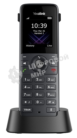 Телефон DECT-трубка Yealink W73H SIP-трубка для W70B/W73P/W76P/W79P/W80B/W90B