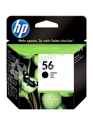 Картридж струйный HP №56 C6656AE черный для HP PCS 2100/DJ 5550/450/PS 7150/7350/7550 (520 стр.)