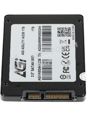Накопитель SSD AGI AI238, 1Tb, SATA III, 2.5