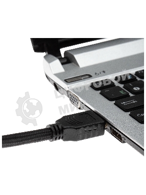 Кабель аудио-видео Cactus CS-HDMI.2-5 HDMI (m)/HDMI (m) 5м. позолоченные контакты черный