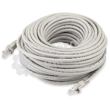 Патч-корд Buro UTP-5E-20M-G-LSZH UTP cat.5e 20м серый RJ-45 (m)-RJ-45 (m)