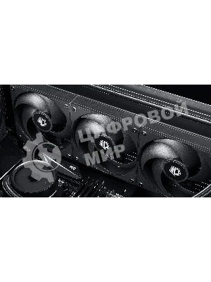 Вентилятор для корпуса ID-Cooling AS-140-K черный, 140 мм, 1800 об/мин, 24.9 дБ, 4 pin