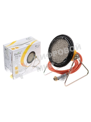 Обогреватель инфракрасный газовый Ballu BIGH-3 желтый, керамический, 3000 Вт, 30 м2
