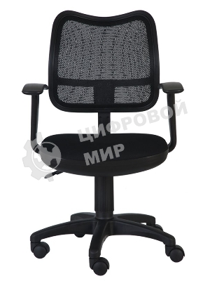 Кресло компьютерное Бюрократ Ch-797AXSN 26-28 спинка черная сетка, сиденье черное 26-28, Т-образные подлокотники