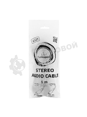 Кабель аудио удлинит. Gembird, Jack3.5, 5м