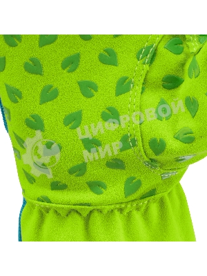 Перчатки садовые Luxe Palisad на липучке, силиконовое нанесение, размер 7