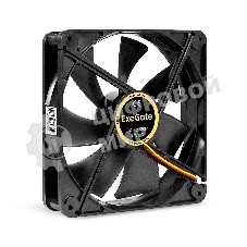 Вентилятор для корпуса ExeGate EX14025B3P черный, 140 мм, 1250 об/мин, 23 дБ, 3 pin