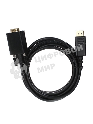 Кабель-переходник VCOM DisplayPort --> VGA_M/M 1,8 м CG607-1.8M