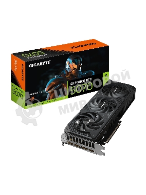 Видеокарта Gigabyte PCI-E GV-N5070WF3-12GD 1.0 NVIDIA GeForce RTX 5070 12Gb 192bit GDDR7 2542/28000 HDMIx1 DPx3 HDCP Ret