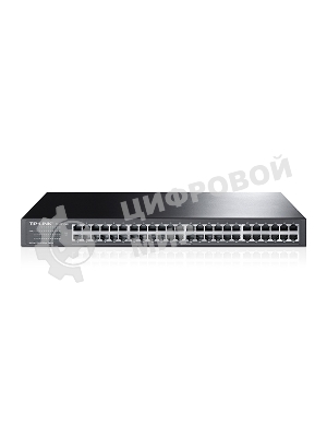 Коммутатор TP-Link SMB TL-SF1048 48-port 10/100M Switch, 48 10/100M RJ45 ports, 1U 19-inch rack-mountable steel case