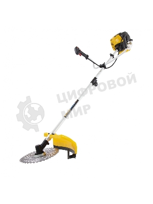 Триммер бензиновый Denzel DTL-43S, 43 см3, разъемная штанга, состоит из 2 частей