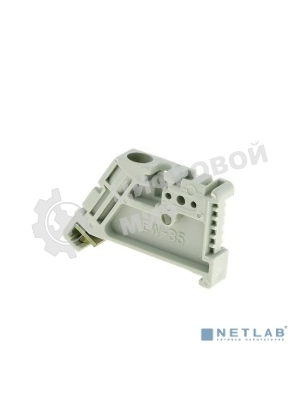 Зажим на DIN-рейку пласт. EW EKF ahdw-ew